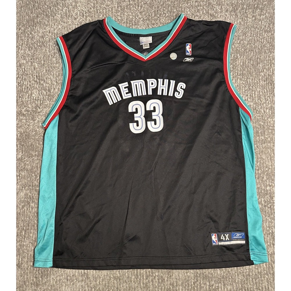 Vintage Memphis Grizzlies Mike Miller Reebok jersey 4XL RARE HTF